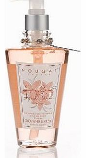 Nougat London Limited Luxury Caring Hand Wash Glass Decanter Peony 250ml