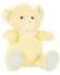 Nounours Bear with ribbon 22cm Yellow Bear 105534