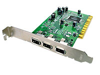 Novatech 3 Port PCI Firewire Card