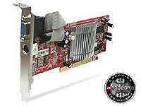 ATI Radeon 9200SE GPU 128MB DDR AGP Graphics Card TV Out