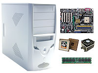 Barebones Bundle AMD 64 3200- Heatsink and Fan- 512MB RAM- Socket 754 Motherboard