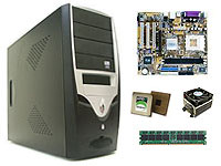 Barebones Bundle AMD Sempron XP2600 Heatsink and Fan- 256Mb- Socket A Motherboard
