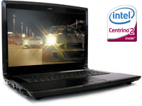 Novatech X50 MV 15.4 Intel Core 2 Duo P9500 4Gb DDR2 320Gb SATA HDD Blu Ray Nvidia 9600M GT 512Mb Graphics