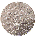 50mm Silver Two Shillings, chocolate coins