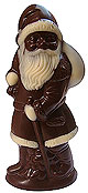 Novelty Chocolate Co. Small Dark Chocolate Santa