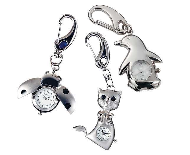 novelty Key Ring Watches Penguin Personalised
