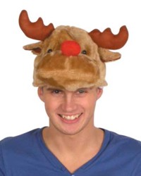novelty Reindeer Hat Plush