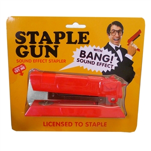 Stapler with Gun Sounds