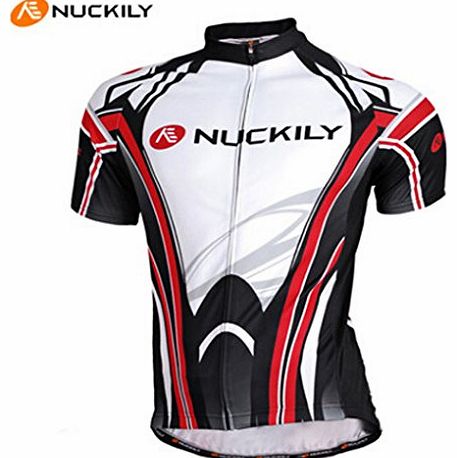 MA004 Mens Summer Short Sleeve Riding Clothes Suit,Perfect Perspiration Breathable Cycling Top (M)