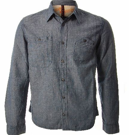 NUDIE Jeans CO Joakim Organic Denim Shirt