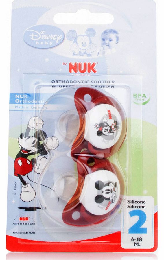 NUK Disney Silicone Soother Size 2
