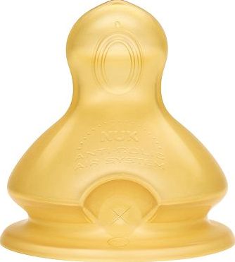 NUK, 2041[^]10087716 First Choice Anti-Colic Wide Neck Teat Size