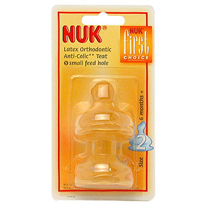 Nuk First Choice Latex Size 2 Small Feed - size: 2