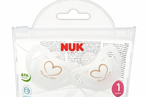 NUK Genius Silicone Soother S1
