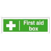 Inch.First Aid BoxInch. PVC Sign