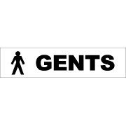 Inch.GentsInch. Acrylic Sign