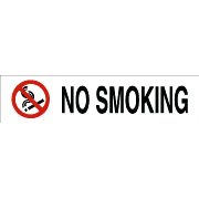Inch.No SmokingInch. Acrylic Sign