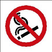 Inch.No SmokingInch. Logo PVC Sign