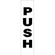 Inch.PushInch. Acrylic Sign