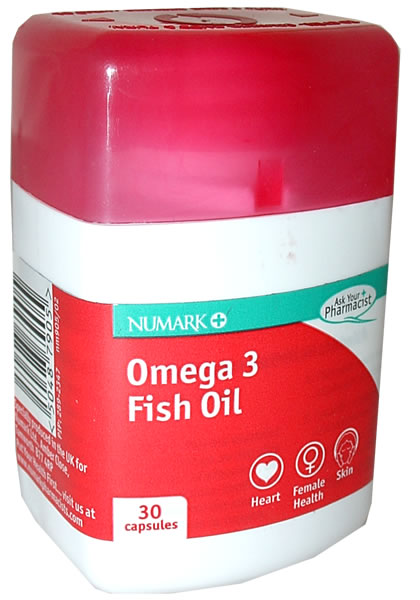 Omega 3 Fish Oil (30 Capsules)