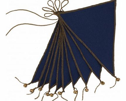 Bunting Flags - navy blue `One size
