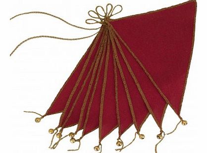 Bunting Flags - red `One size