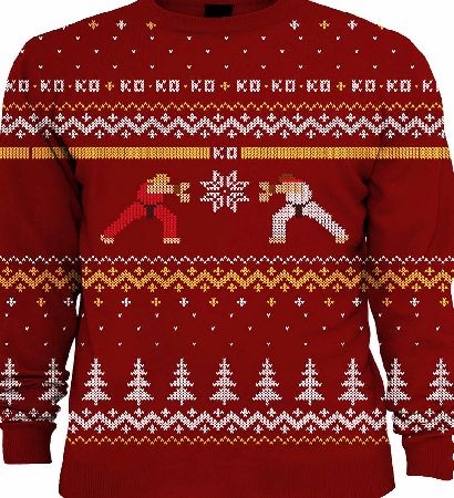 Street Fighter Knitted Christmas Jumper