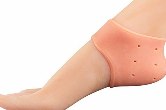 NuoYo Plantar Fasciitis Sleeve Relieve Plantar Fasciitis,Heel Pain,Ankle Pain and Other Unsightly Foot Problems 5 pieces Beige