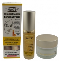 Nur76 Skin Lightening Serum and Cream
