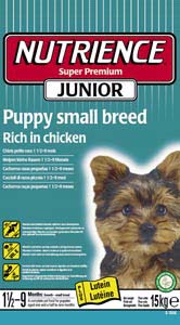 Nutrience Puppy Small Breed 3kg