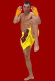 NWS Thai Boxing Shorts. Yellow-11471