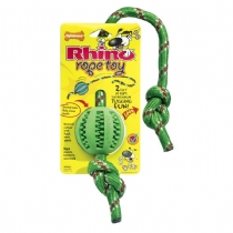 Rhino Rope Toy Round Ball