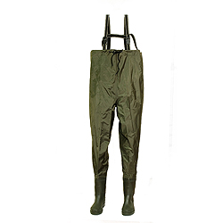 nylon PVC Chest Waders - Size 10 (44)