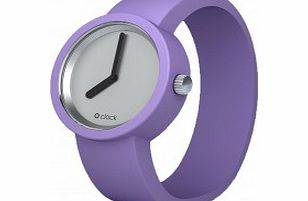 O clock SILVER Lilac Watch