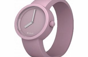 O clock Tone On Tone Powder Pink Watch