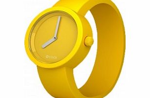 O clock Tone On Tone Yellow Watch