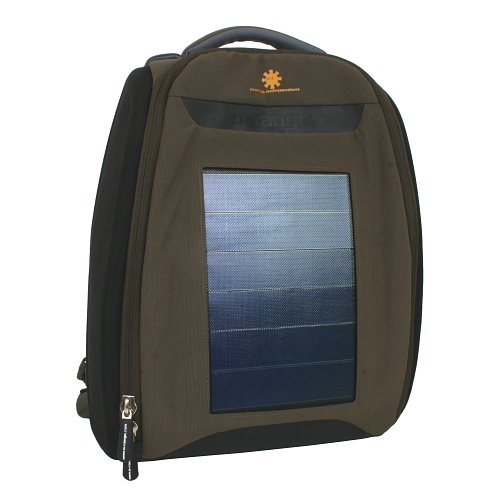 Mens O-Range Solar Miles Backpack Brown / Black