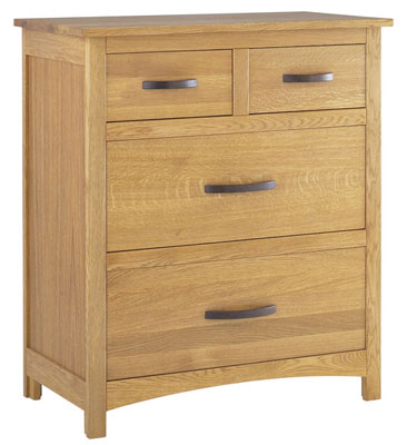 Chest of Drawers 2 Over 2 Drawer Corndell