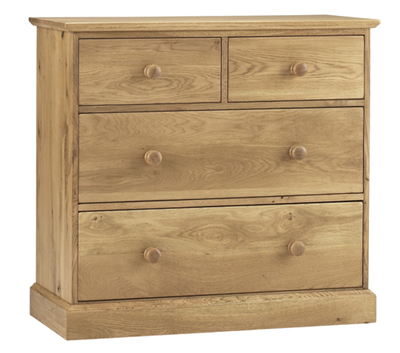 CHEST OF DRAWERS 2 OVER 2 EXTRA DEEP