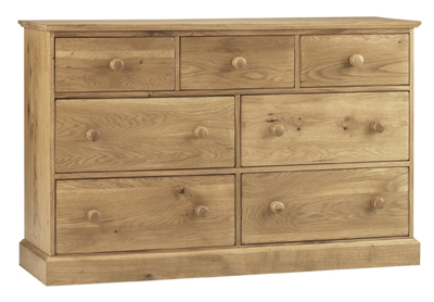 oak CHEST OF DRAWERS 3 4 CORNDELL COUNTRY OAK