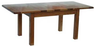 DINING TABLE 4FT 4IN EXTENDS TO 6FT 6.5IN