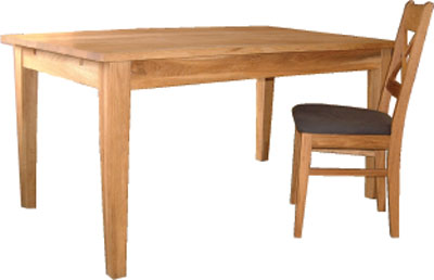oak DINING TABLE RECTANGULAR ELHAM