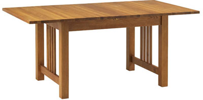 oak DINING TABLE SMALL EXTENDING CORNDELL