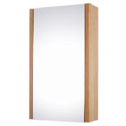 Effect Sided Mirror Fronted Bathroom Cabinet