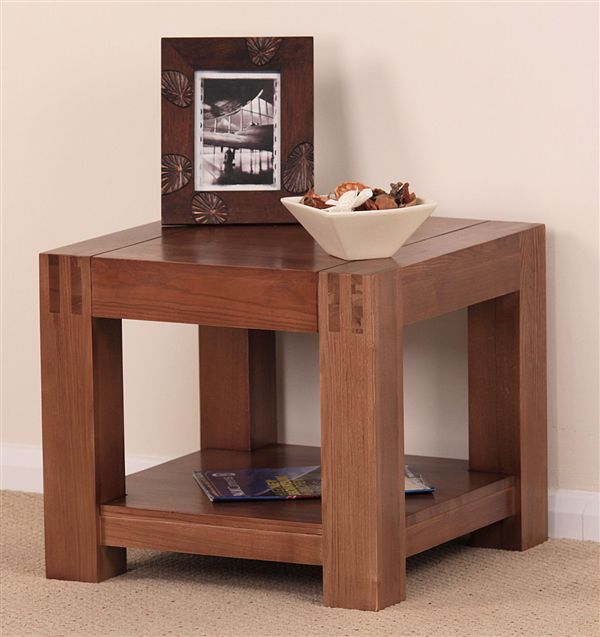 Enzo Solid Ash Side Table