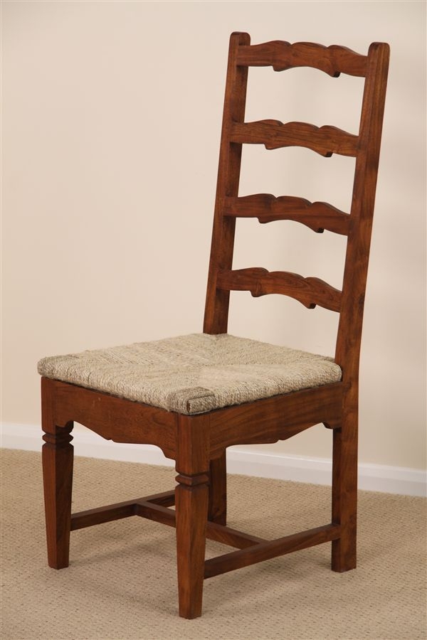 Oak Furniture Land Klassique Teak Indian Dining Chair