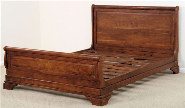 Oak Furniture Land Klassique Teak Indian Kingsize Bed