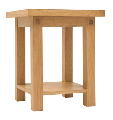 oak LAMP TABLE PIAZZA