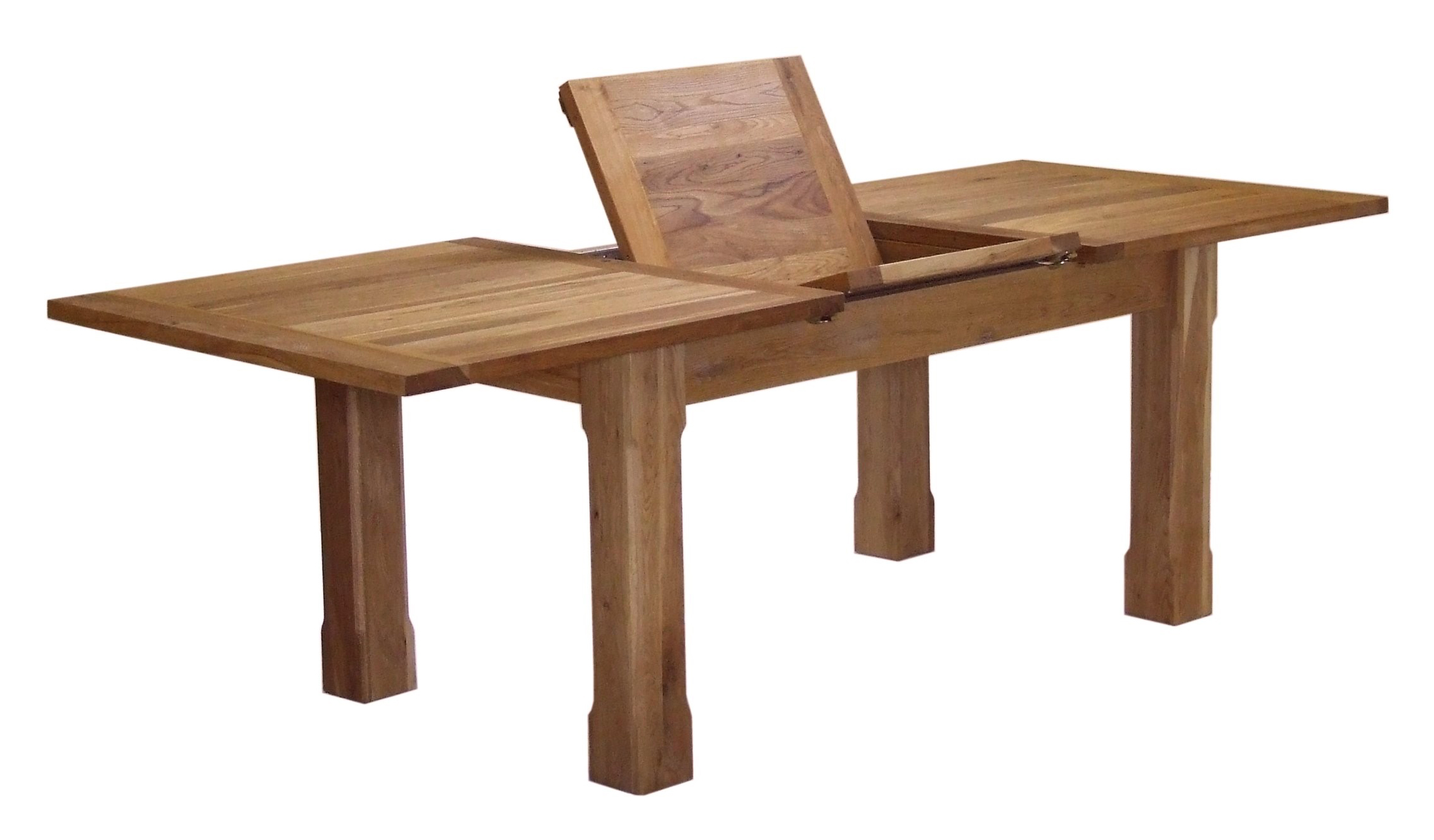 Solid Oak Extending Dining Table