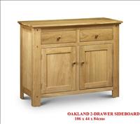 Oakland Two Drawer Sideboard
